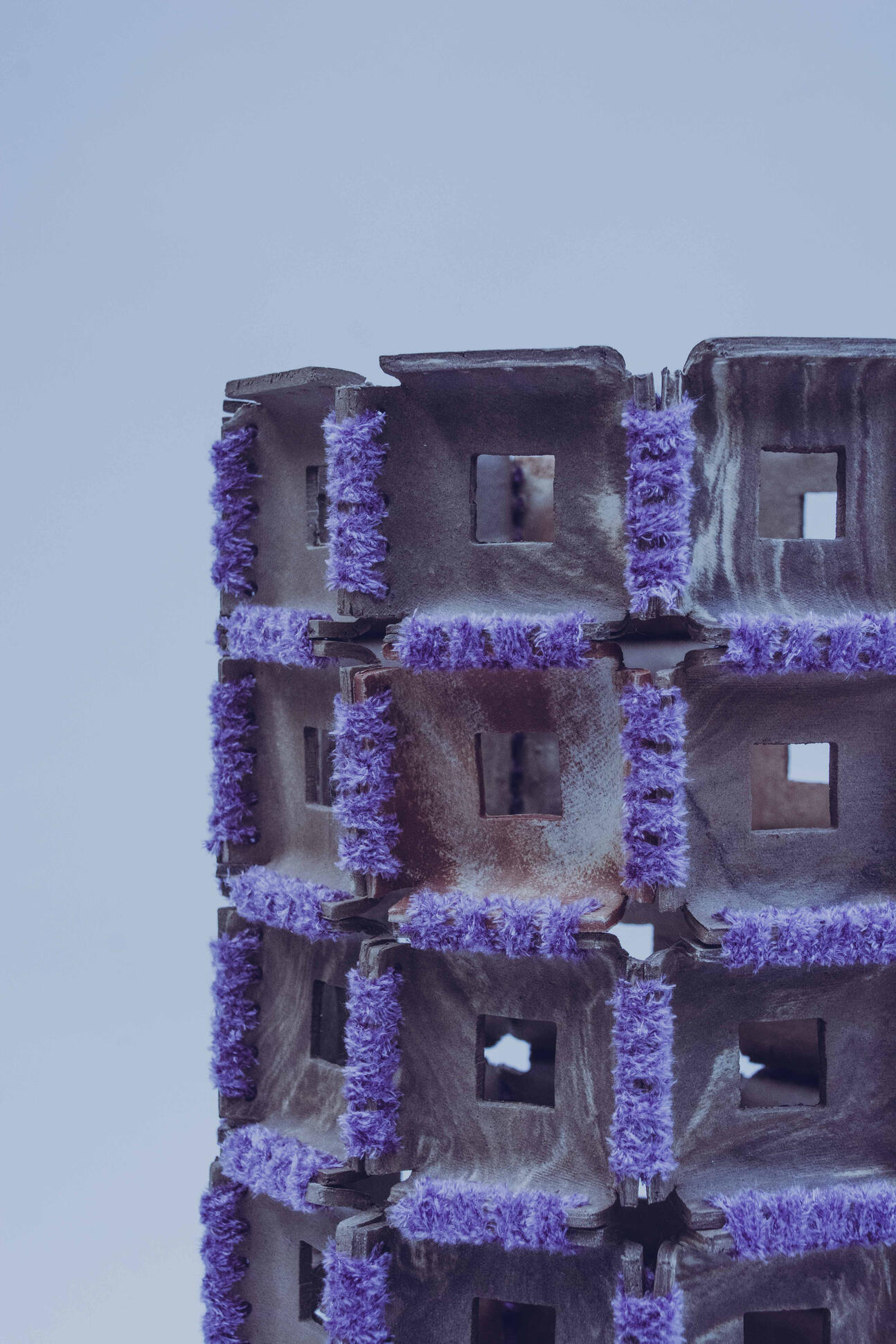 ceramic lamp Lida Nagibina